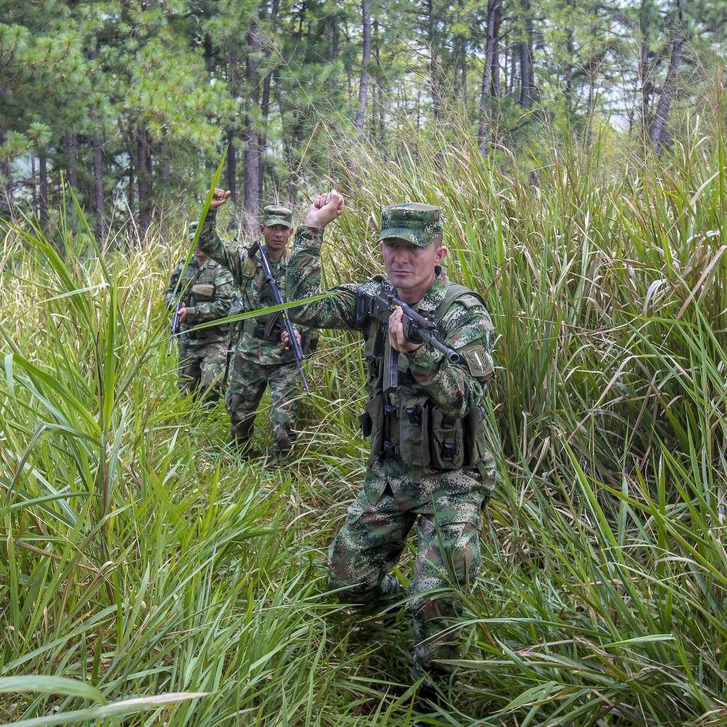Imagen de referencia de una operación militar. Foto: Juan Antonio Sánchez Ocampo