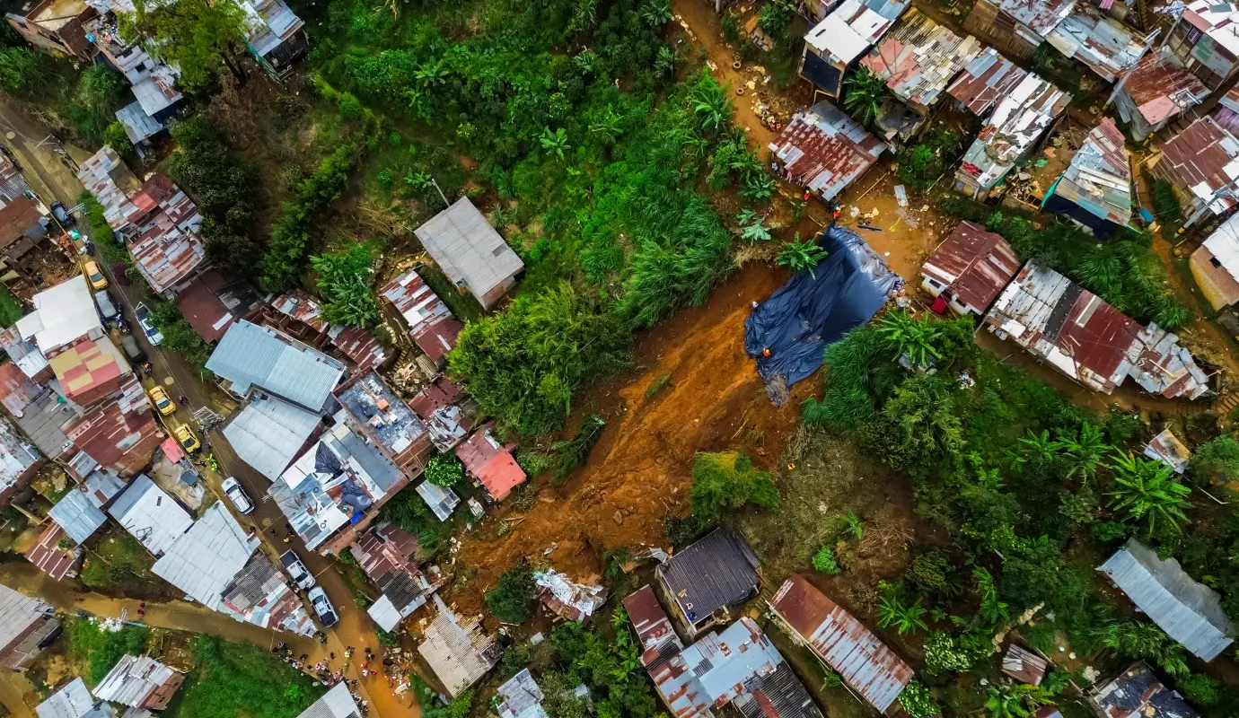 Hasta ahora, las emergencias por la actual temporada invernal han dejado más de 1.700 personas que integran 532 familias damnificadas. Foto: Camilo Suárez Echeverry