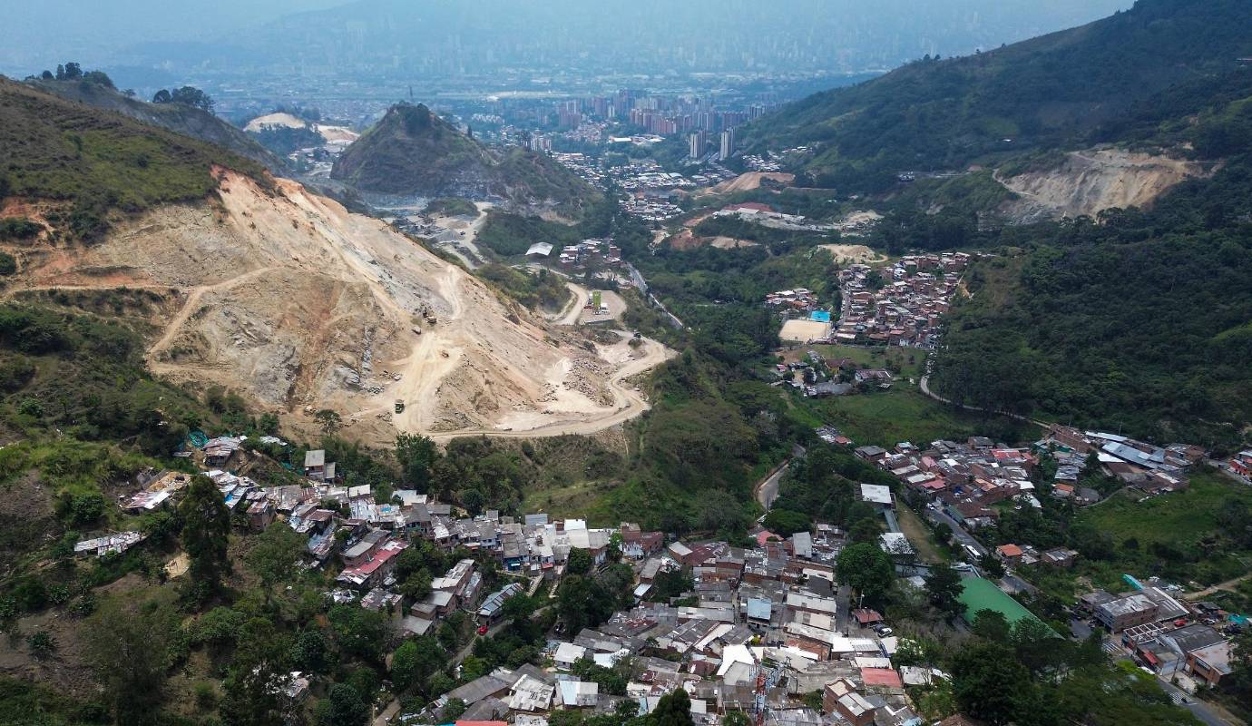 Altavista ha sido una zona de la ciudad donde desde hace casi medio siglo funcionan canteras y tejares. Foto: Manuel Saldarriaga Quintero.