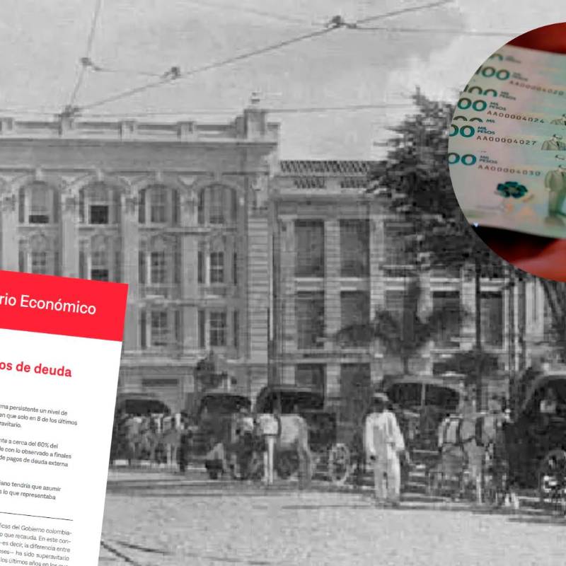 El análisis de Anif revela que la deuda actual de Colombia es comparable a la de la Guerra de los Mil Días, exigiendo medidas urgentes de ahorro y recaudo. FOTO ÁLBUM DE LA SOCIEDAD DE MEJORAS PÚBLICAS 