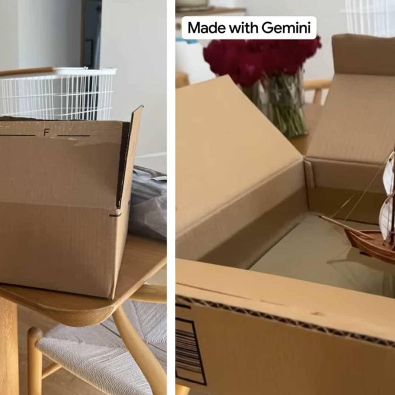 La nueva herramienta de Google Gemini permite transformar fotografías en clips de vídeo animados con sonido. FOTO: Google