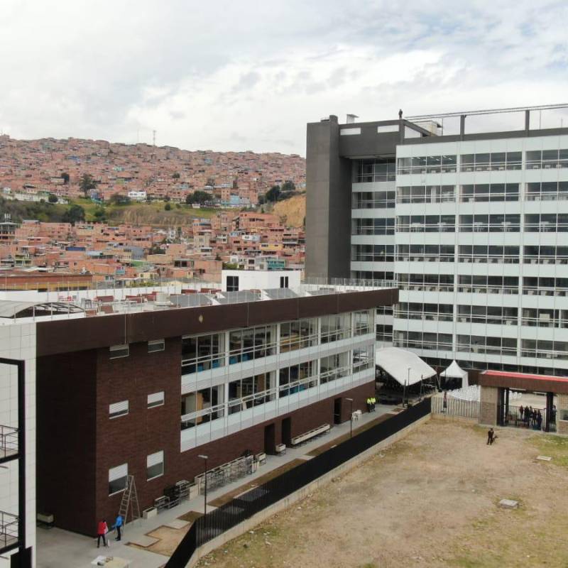 La sede recibe a más de 10.000 estudiantes. FOTO: ALCALDÍA DE BOGOTÁ.