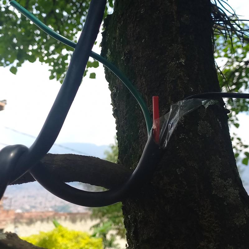 Imgen de referencia a un hurto de cable que afectó al barrio Córdoba en Medellín. Foto: Mauricio Andrés Palacio Betancur