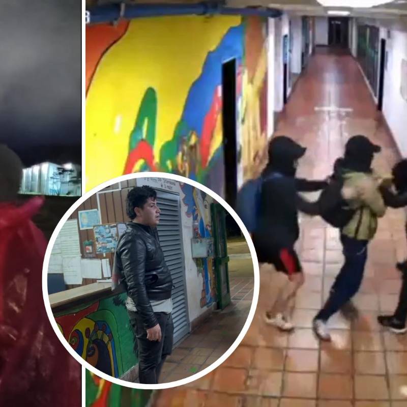 La universidad rechazó los hechos violentos y ya iniciaron investigaciones. FOTO: REDES SOCIALES.
