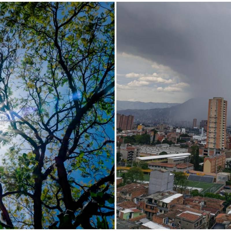 Uno de los principales llamados del Siata es que la ciudadanía no baje la guardia únicamente porque el país atraviesa el fenómeno de El Niño. Así como seguirán las altas temperaturas y los días cálidos, también pueden presentarse fuertes aguaceros. FOTOS Área Metropolitana y El Colombiano. 