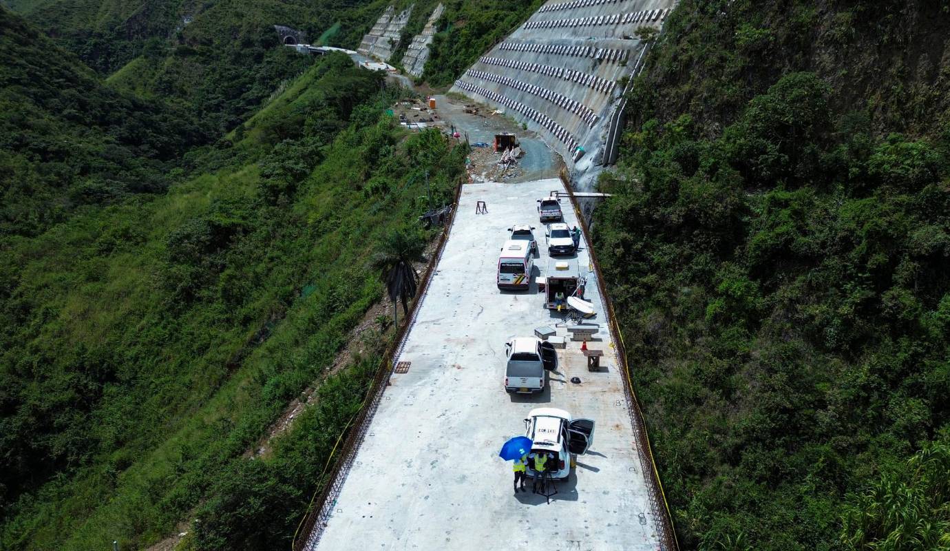 Horacio Gallón, sostuvo que inmediatamente se firme esa adición, las obras estarían listas para reactivarse, dado que la Gobernación ya logró liberar $30.000 millones que se deben girar este año a esas obras y alista otros $300.000 pendientes necesarios para 2025. Foto: Manuel Saldarriaga Quintero.