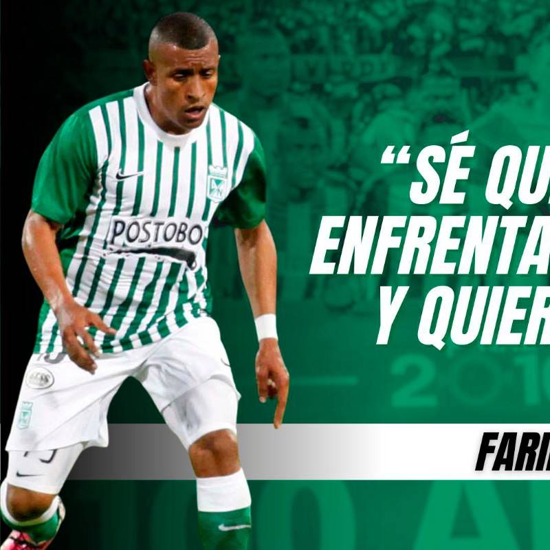 “Sé que algún día enfrentaré a Nacional y quiero ganarle”: Farid Díaz 