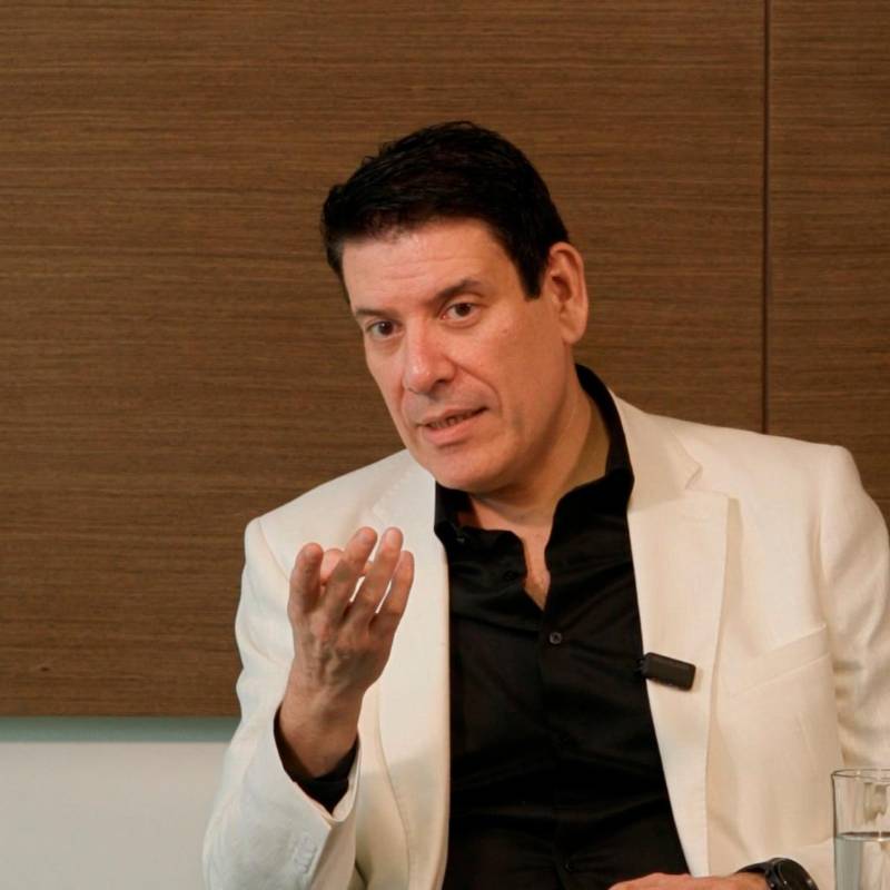 El jurista Mauricio Gaona es hijo del exmagistrado Manuel Gaona Cruz, asesinado durante la toma del Palacio de Justicia. Foto: EL COLOMBIANO.