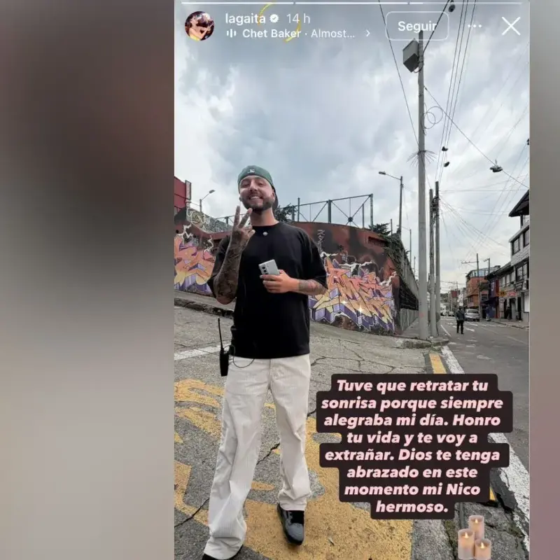 Se ha establecido que los trabajadores del equipo audiovisual que perdieron la vida cumpliendo con su labor son Henry Alberto Benavides Cárdenas, un hombre de 45 años, y Nicolás Francisco Perdomo Corrales, un joven de apenas 18 años. FOTO: Tomada de redes.