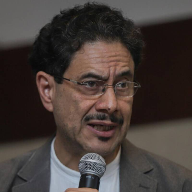 El senador del Pacto Histórico se midió en las consultas internas del partido a finales de 2025, en las que salió elegido como candidato presidencial. Foto: Colprensa