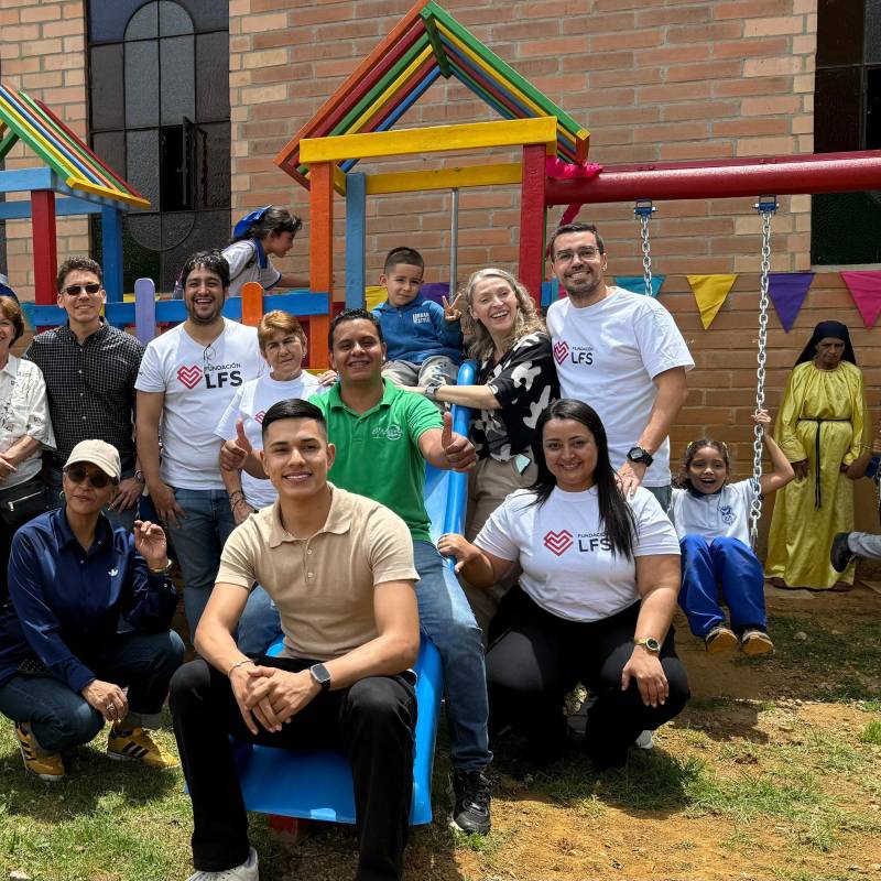 El nuevo espacio, ubicado en el barrio La Cruz (Manrique), beneficiará a más de 170 niños del sector. FOTO: CORTESÍA
