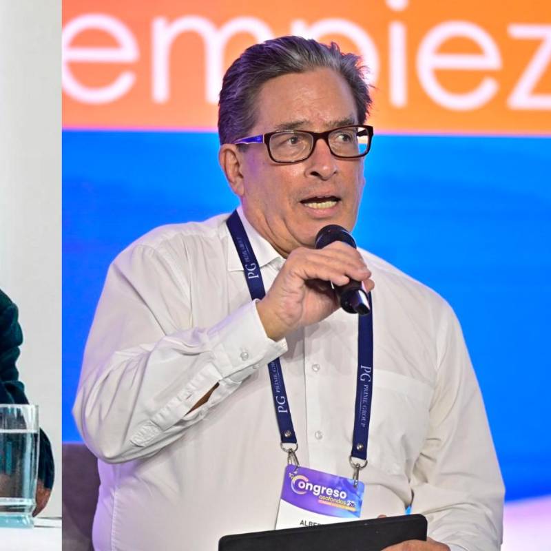 El presidente Gustavo Petro reaccionó con dureza frente a la tesis económica del exministro, señalando que la búsqueda de una crisis financiera es una estrategia deliberada de la oposición liderada por Alberto Carrasquilla. FOTO COLPRENSA Y CORTESÍA