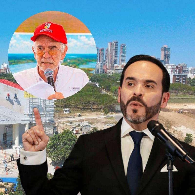 El presidente electo despacharía desde el batallón Paraíso en Barranquilla. FOTOS: @deimerespinoza y Colprensa