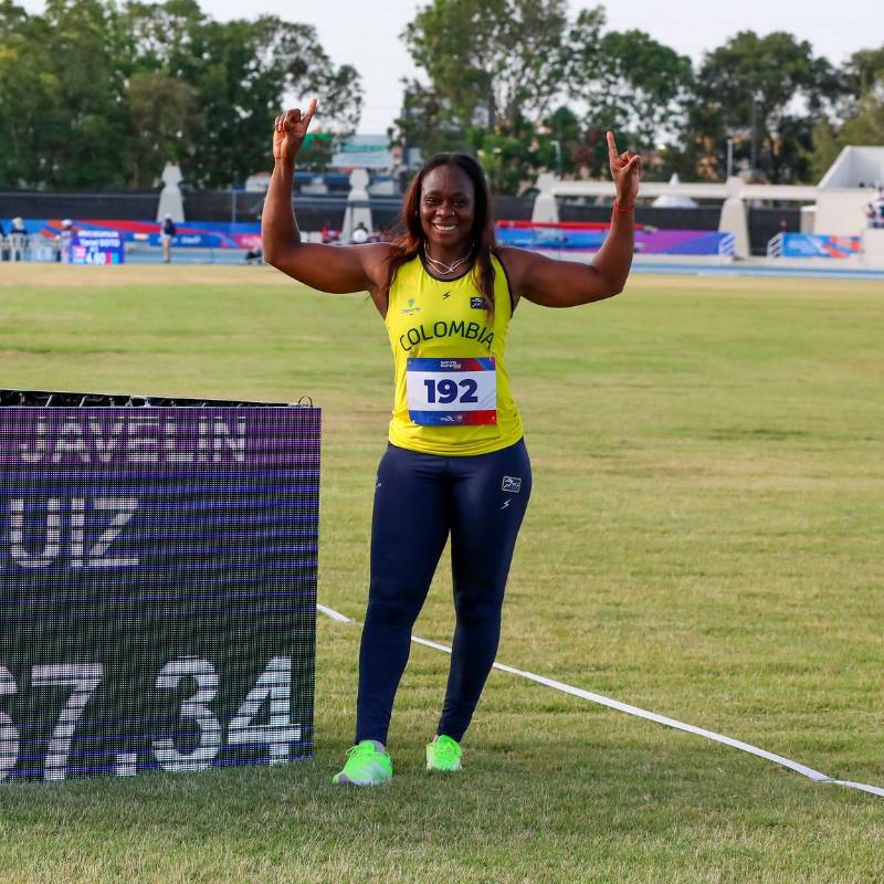 Flor Denis Ruiz y su nueva marca centroamericana y suramericana. FOTO CORTESÍA COC