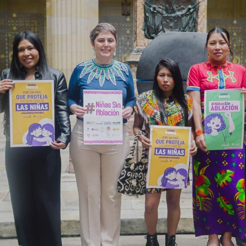 Se aprueba proyecto que prohíbe la mutilación genital femenina. FOTO: Fundación PLAN