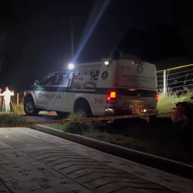 Los cuerpos sin vida de las cuatro personas, tres venezolanas y una colombiana, fueron encontrados en la vereda Altos del Mercado, en la ruralidad de Marinilla. FOTO: CORTESÍA
