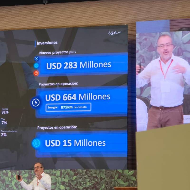 Asamblea general ordinaria de accionistas de ISA. FOTO: El Colombiano.