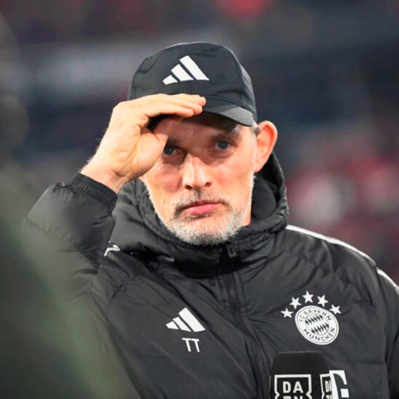  Tuchel, ganador de la Champions con el Chelsea en 2021, no ha logrado imponer su idea de juego en el Bayern. FOTO AFP