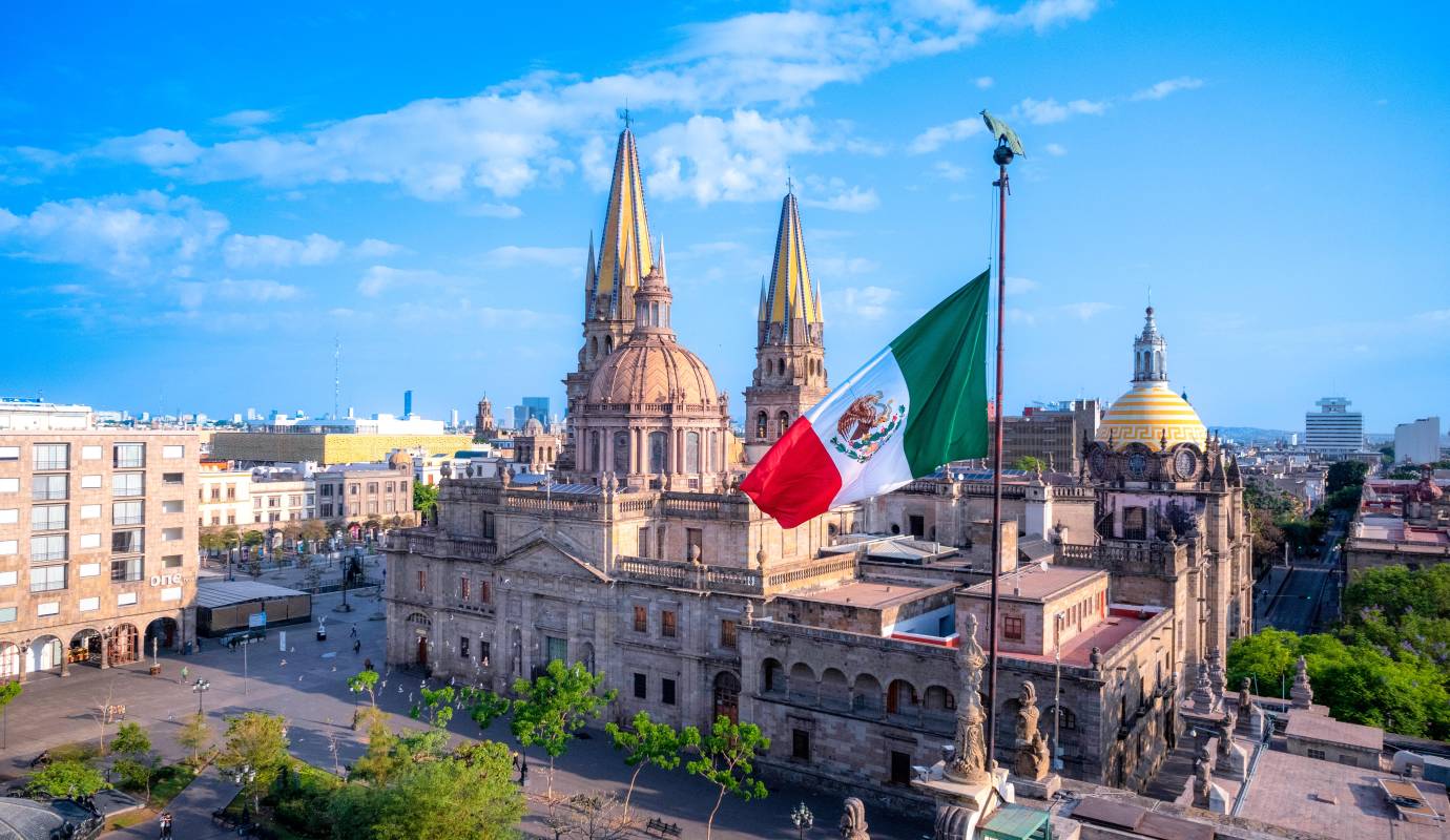 Catedral Metropolitana de Guadalajara (Catedral Basílica de la Asunción de María Santísima) es el corazón y símbolo del centro histórico tapatío Foto: Oficina de Visitantes y Convenciones de Guadalajara