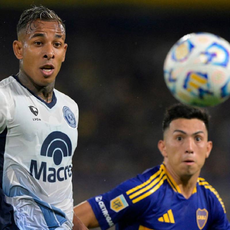 Sebastián Villa, figura de Independiente Rivadavia. FOTO AFP