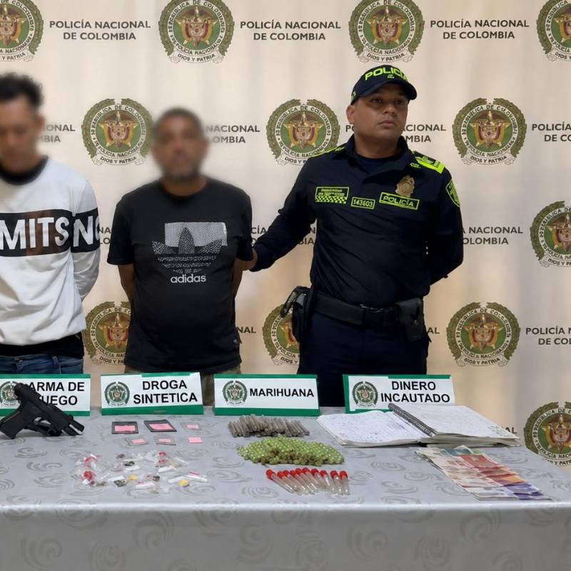 Desmantelaron un laboratorio de drogas clandestino en Villahermosa. Encontraron material con un valor superior a los 200 millones de pesos. Foto: cortesía