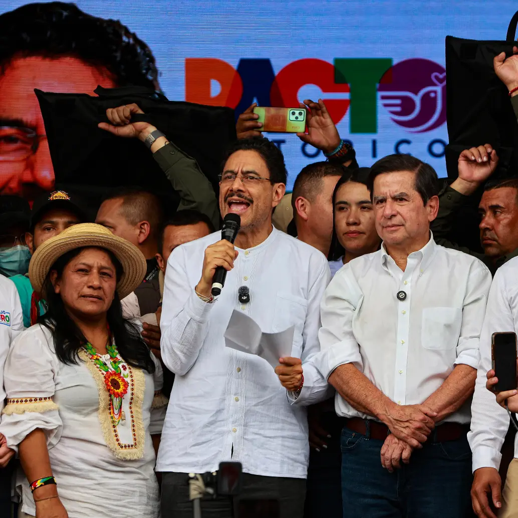 Iván Cepeda, senador y candidato del Pacto Histórico para las próximas elecciones presidenciales. FOTO: 
