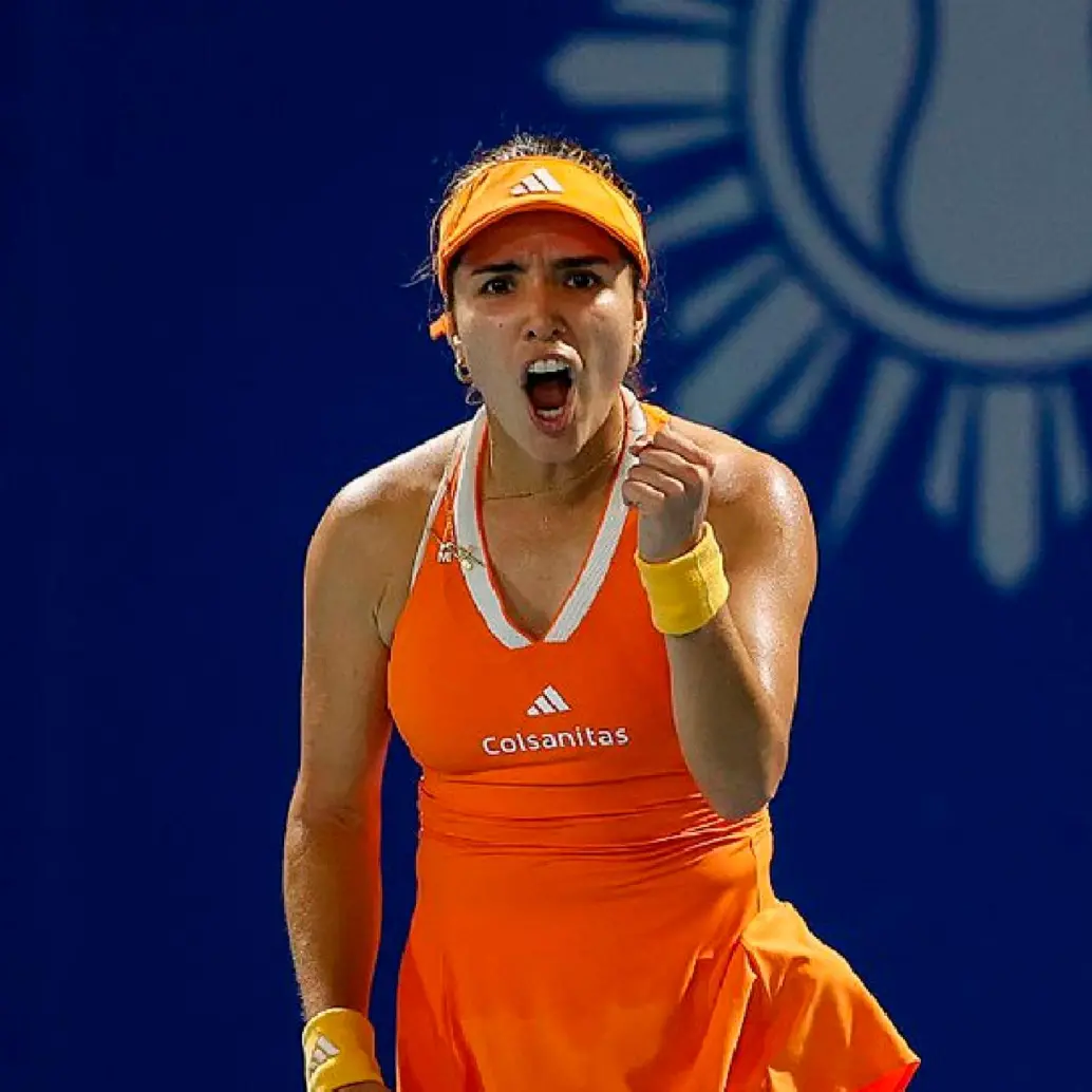 El del miércoles fue el segundo triunfo de Camila Osorio en su historial en Indian Wells. FOTO GETTY