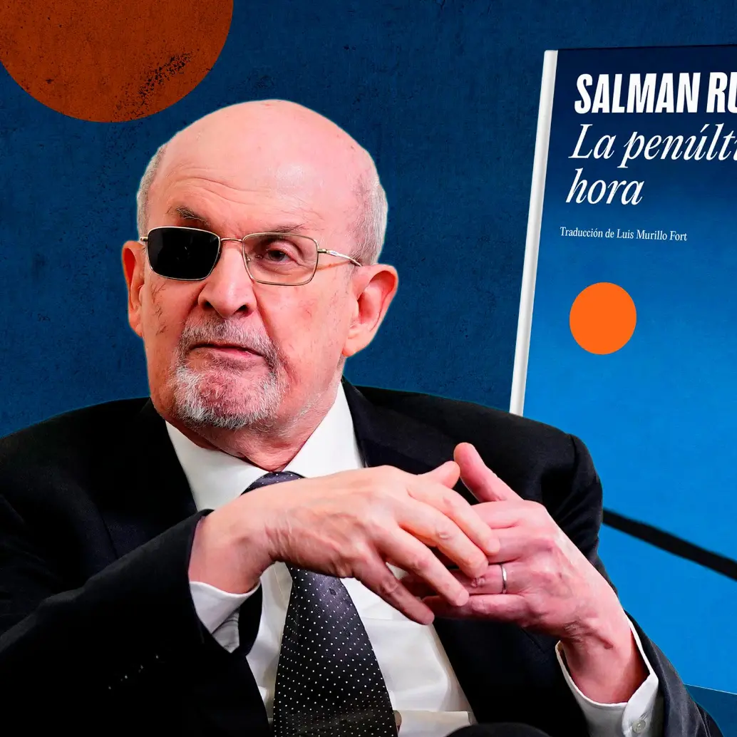 La penúltima hora se llama el nuevo libro de Salman Rushdie. FOTO Getty y Cortesía