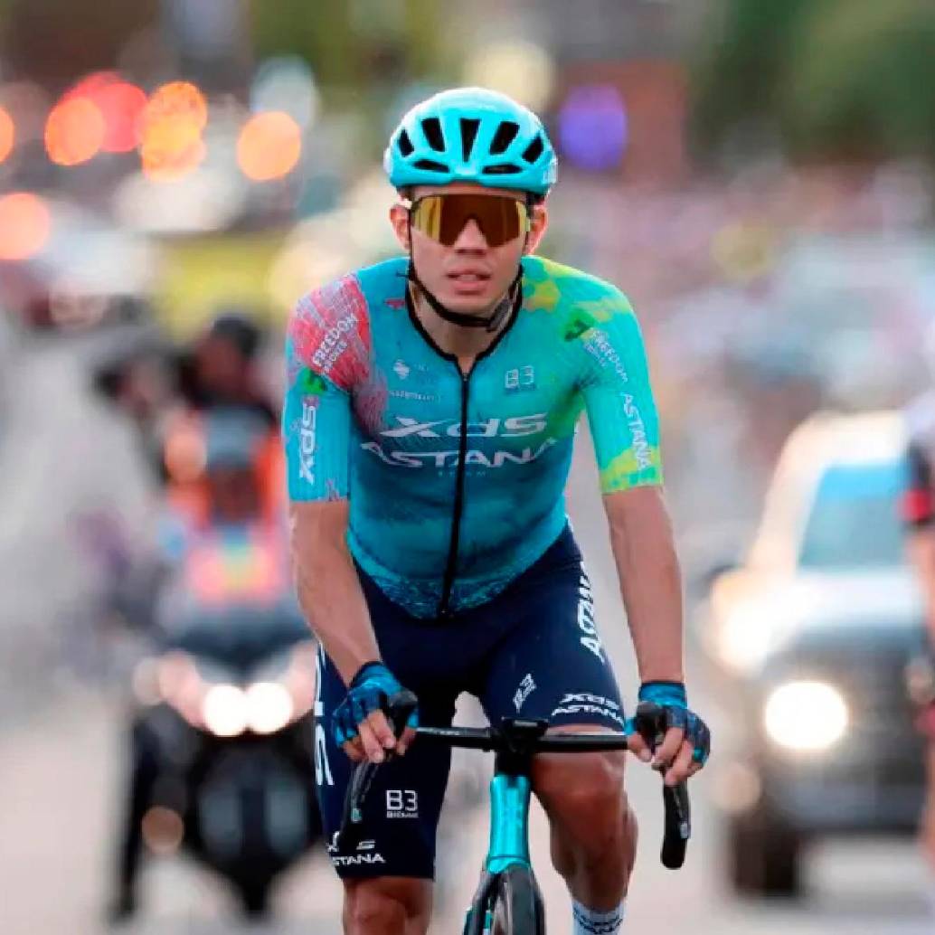 Sergio Higuita, de 26 años de edad, estuvo presente en su cuarto Tour. FOTO X-ASTANA