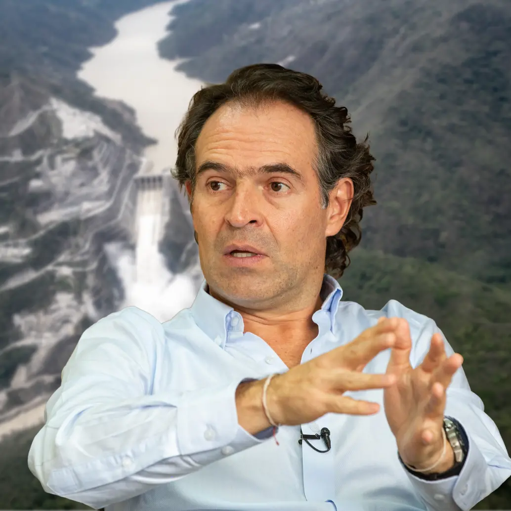 El alcalde Federico Gutiérrez planteó que el riesgo de racionamiento radicaría en que en el país ya no se están desarrollando grandes proyectos de generación. FOTOS: El Colombiano