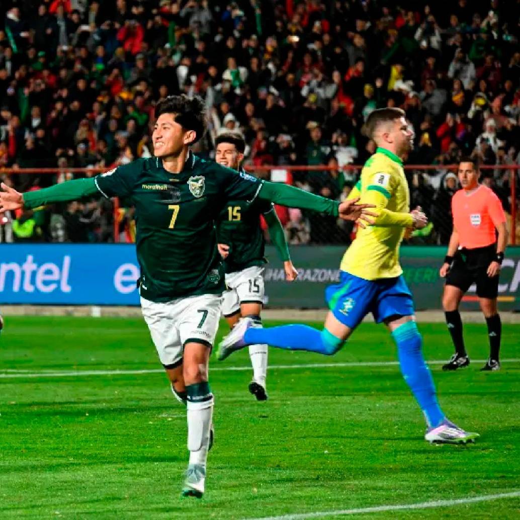 La selección Bolivia espera clasificar por cuarta vez a un Mundial de fútbol, luego de hacerlo en las ediciones de 1930, 1950 y 1994). FOTO AFP