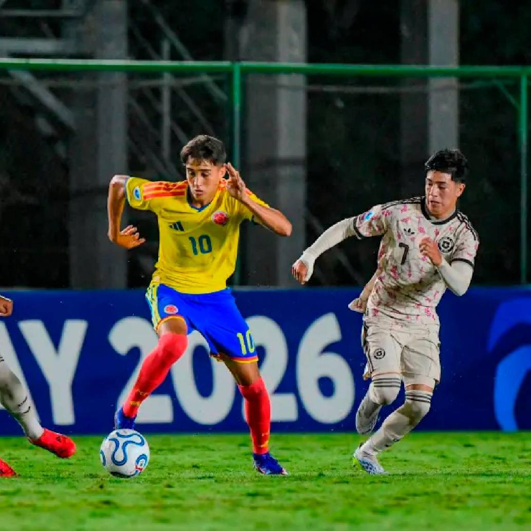 Samuel Martínez viene de ser una de las figuras en el Sudamericano sub-17. FOTO X-FCF