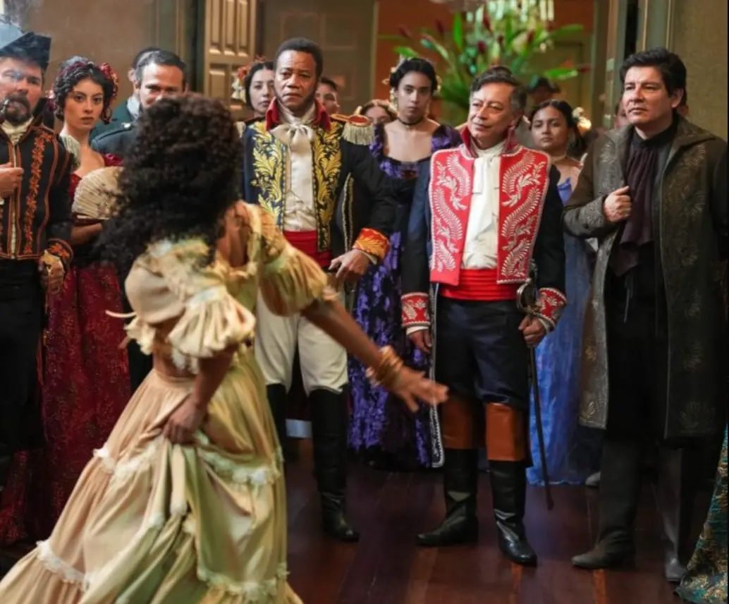 Rodaje de la película sobre la vida del almirante Padilla donde actuará, brevemente, el presidente Gustavo Petro. Foto: X (antes Twitter)