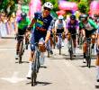 Wilmar Paredes fue más veloz al embalaje y ganó su primera etapa en Vuelta a Colombia. FOTO CORTESÍA ÁNDERSON BONILLA
