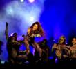 La colombiana ha demostrado en el escenario que está en pleno dominio de su talento musical. Foto: EL COLOMBIANO.