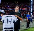 Germán Cano, el goleador histórico del DIM, es uno de los anhelos de la hinchada roja. FOTO JAIME PÉREZ