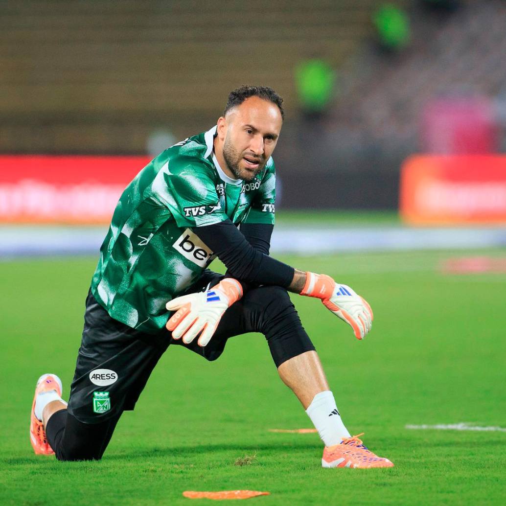David Ospina, actual arquero titular de Atlético Nacional. FOTO CAMILO SUÁREZ
