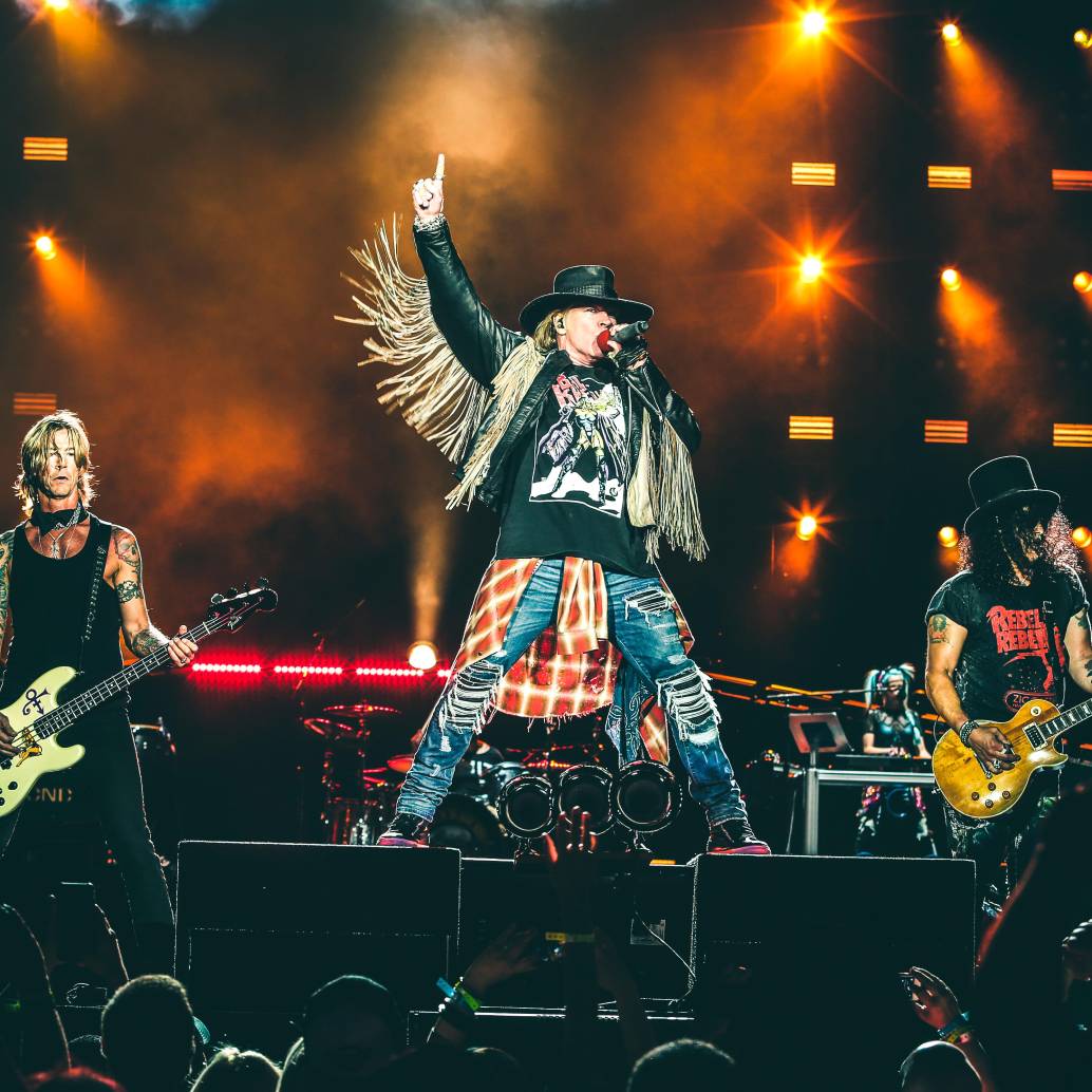 Gun’s N’ Roses vendrá por segunda vez a Medellín. FOTO Colprensa