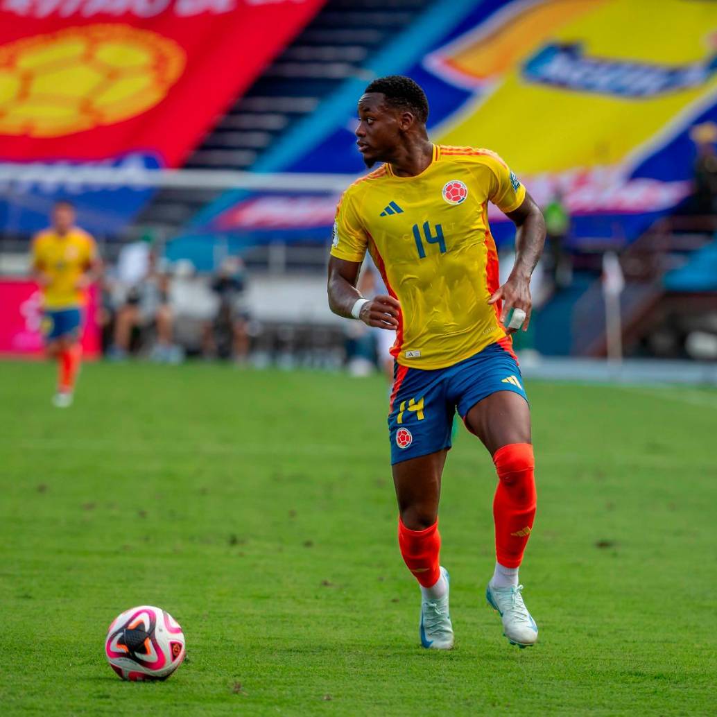 El delantero antioqueño Jhon Jáder Durán, de 21 años, anotó con Colombia en su última presentación contra Paraguay. FOTO: JUAN ANTONIO SÁNCHEZ