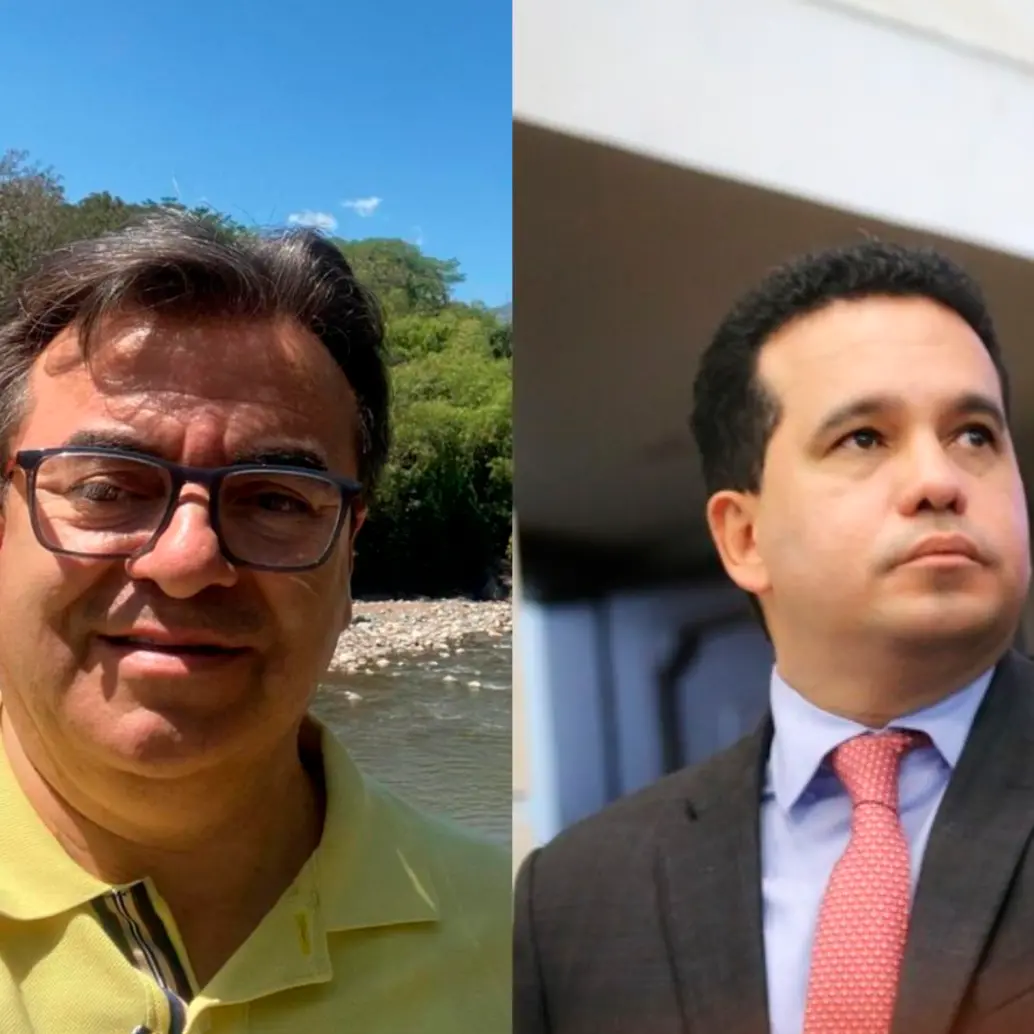 Olmedo López y Carlos Andrés Trujillo se conocieron cuando estudiaban en la Universidad. FOTO CORTESÍA Y COLPRENSA
