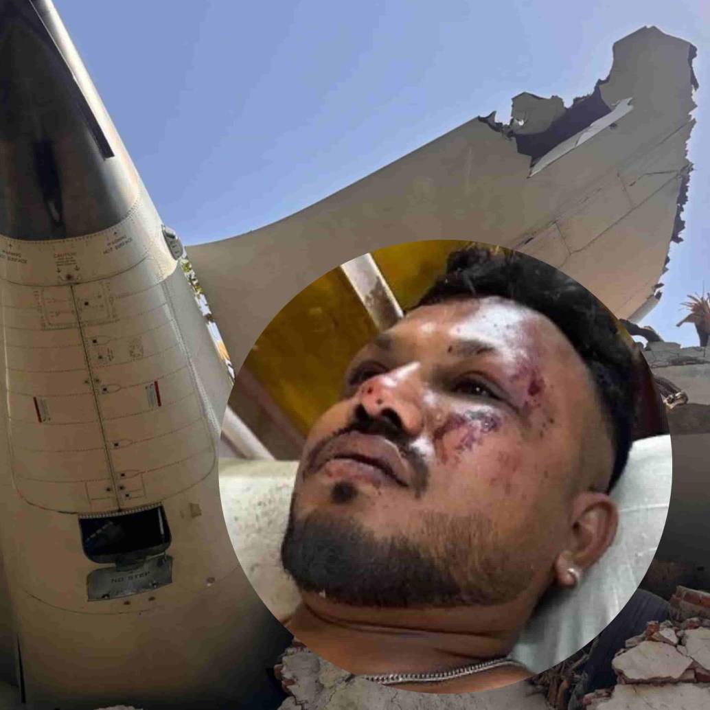 El sobreviviente fue identificado como Vishwash Kumar Ramesh.<b> </b>FOTOS Gettty y cortesía