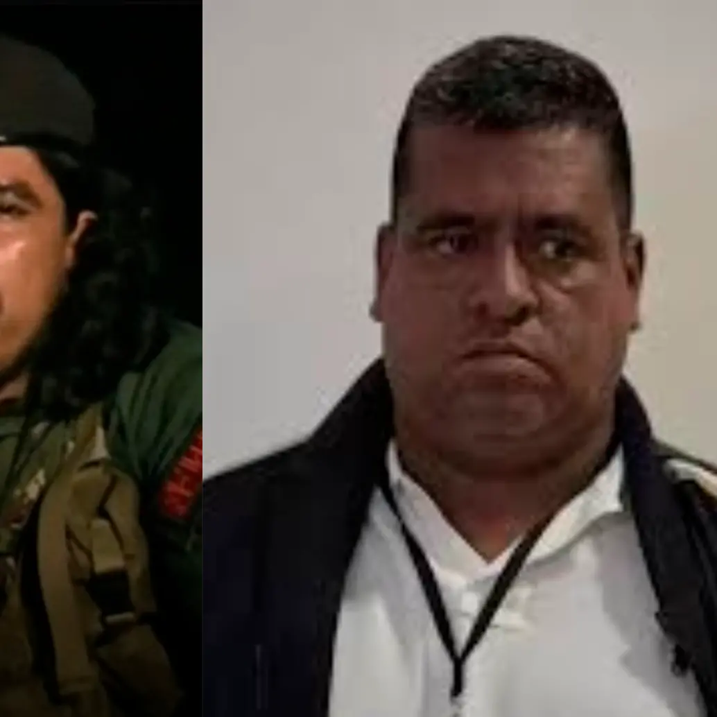 Alias John Mechas es cabecilla de las disidencias de las Farc en Catatumbo y alias Araña es cabecilla de los Comandos de Frontera. FOTOS CAPTURA DE PANTALLA Y CORTESÍA 