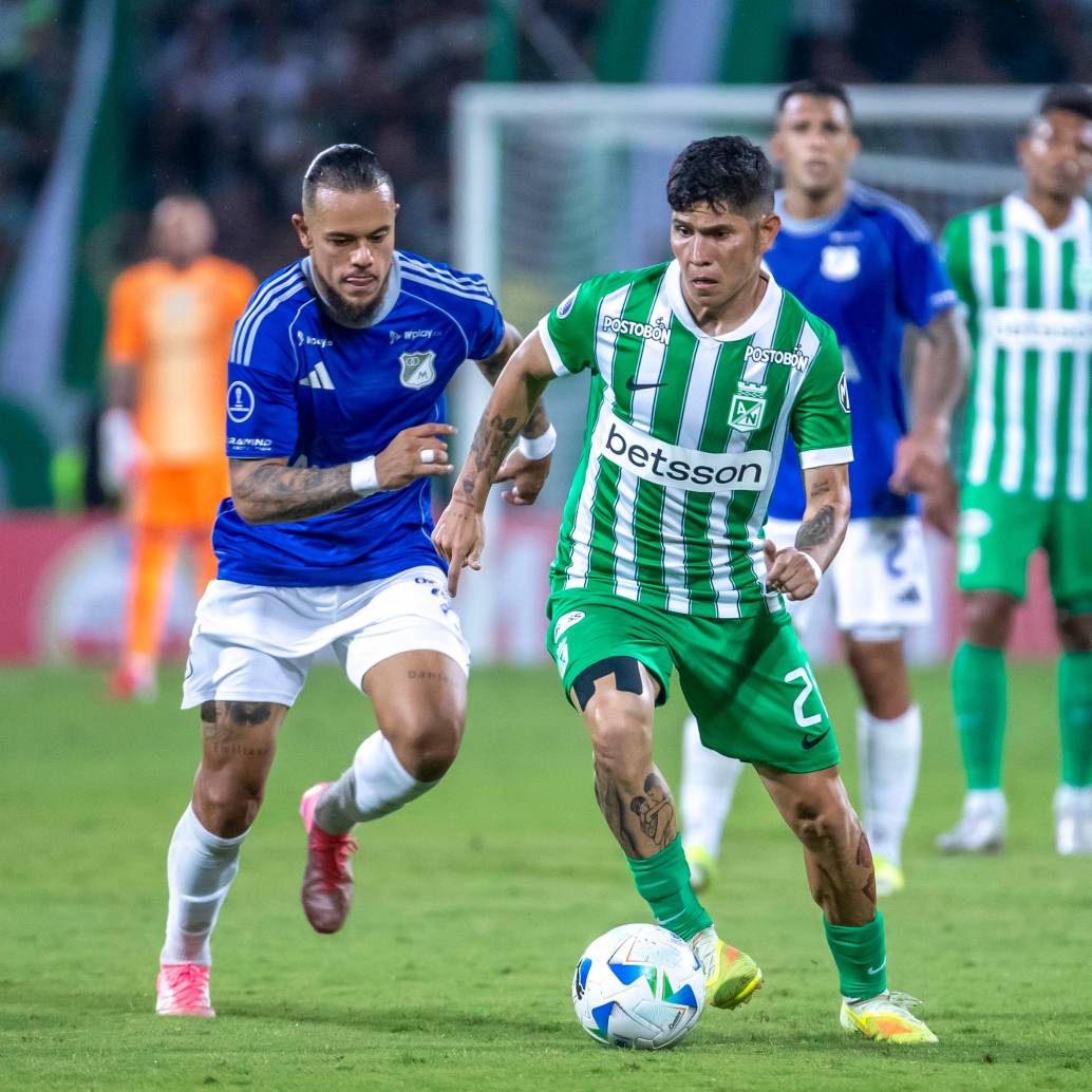 Nacional y Millonarios se enfrentan en el estadio El Campín. FOTO: Juan Antonio Sánchez