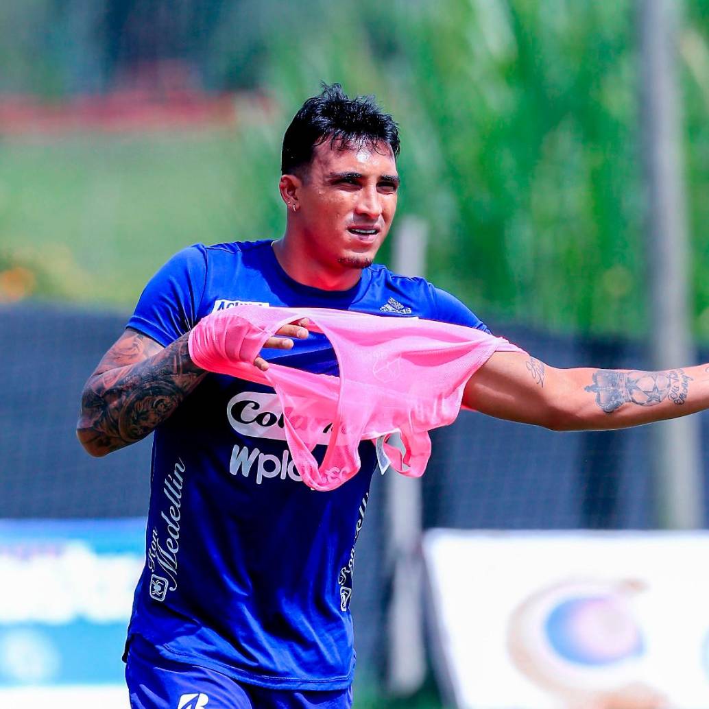 El futbolista antioqueño David Loaiza, de 32 años, jugó con el Medellín entre 2021 y septiembre del 2023, cuando fue suspendido por Conmebol. Foto: Juan Antonio Sánchez