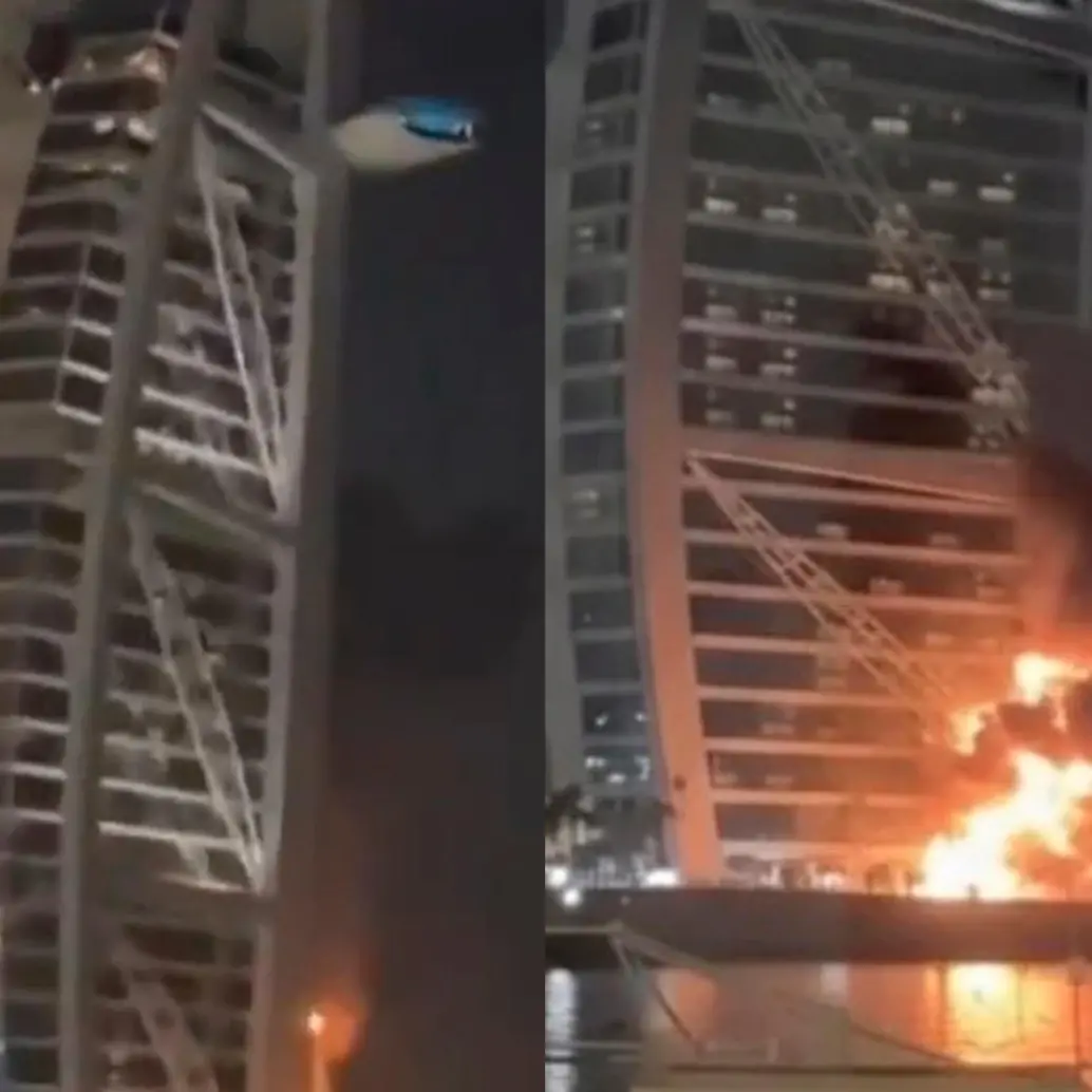 El hotel Burj Al Arab, el icónico edificio con forma de vela. FOTOS TOMADAS DE X. 