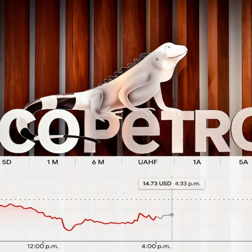 La acción de Ecopetrol cayó 1,65% en la BVC, pese a liderar el volumen negociado durante la jornada. FOTOS: Colprensa y Google