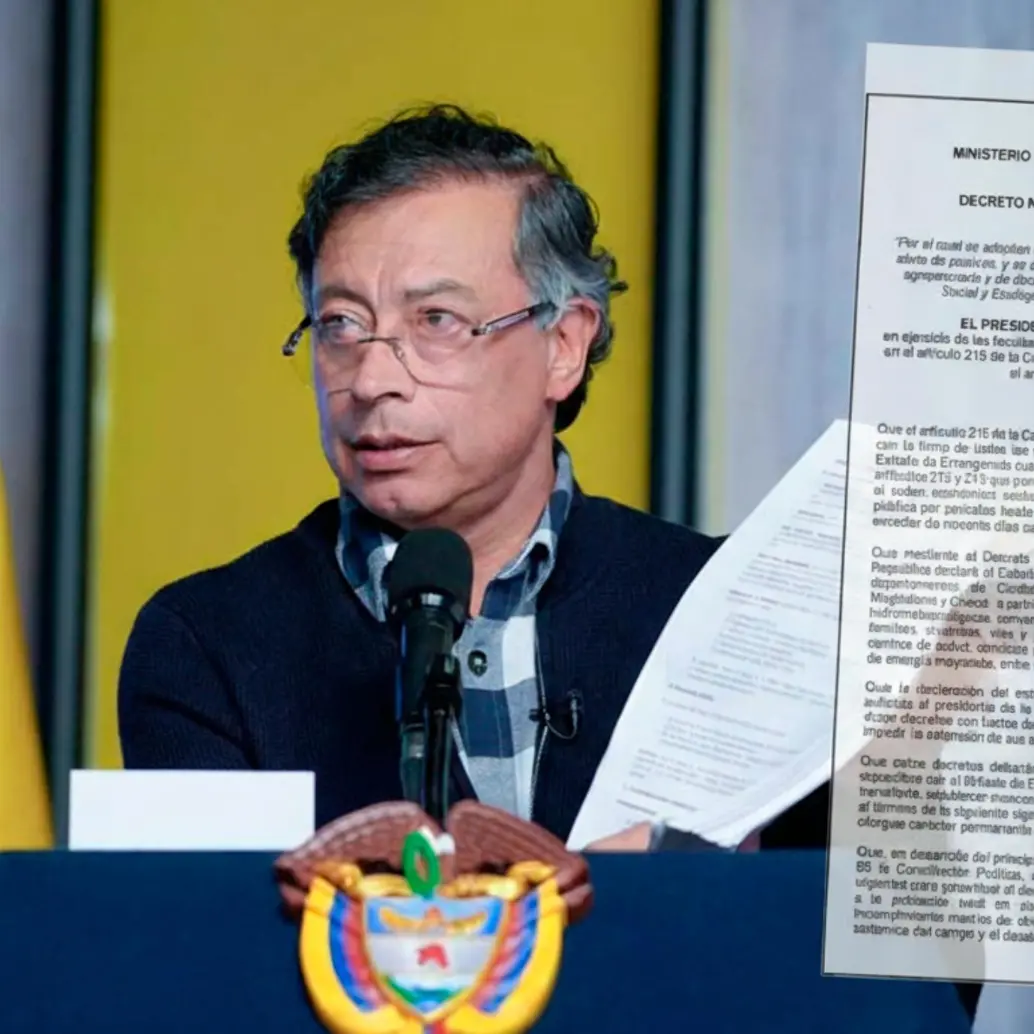 Gustavo Petro, presidente de Colombia. FOTO PRESIDENCIA.