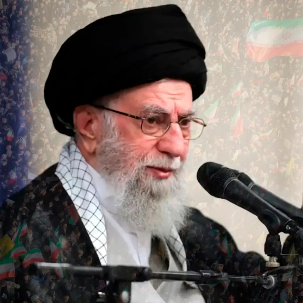 El ayatolá Alí Jamenei concentra el mando de las fuerzas armadas y la dirección estratégica de Irán. FOTO TOMADA DE X (@es_Khamenei).