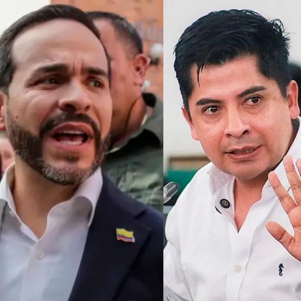 El candidato presidencial Abelardo de la Espriella negó que exista un plan de privatizaciones en su campaña, luego de los cuestionamientos realizados por el senador Ariel Ávila sobre un supuesto documento que propone reducir el tamaño del Estado. FOTO COLPRENSA