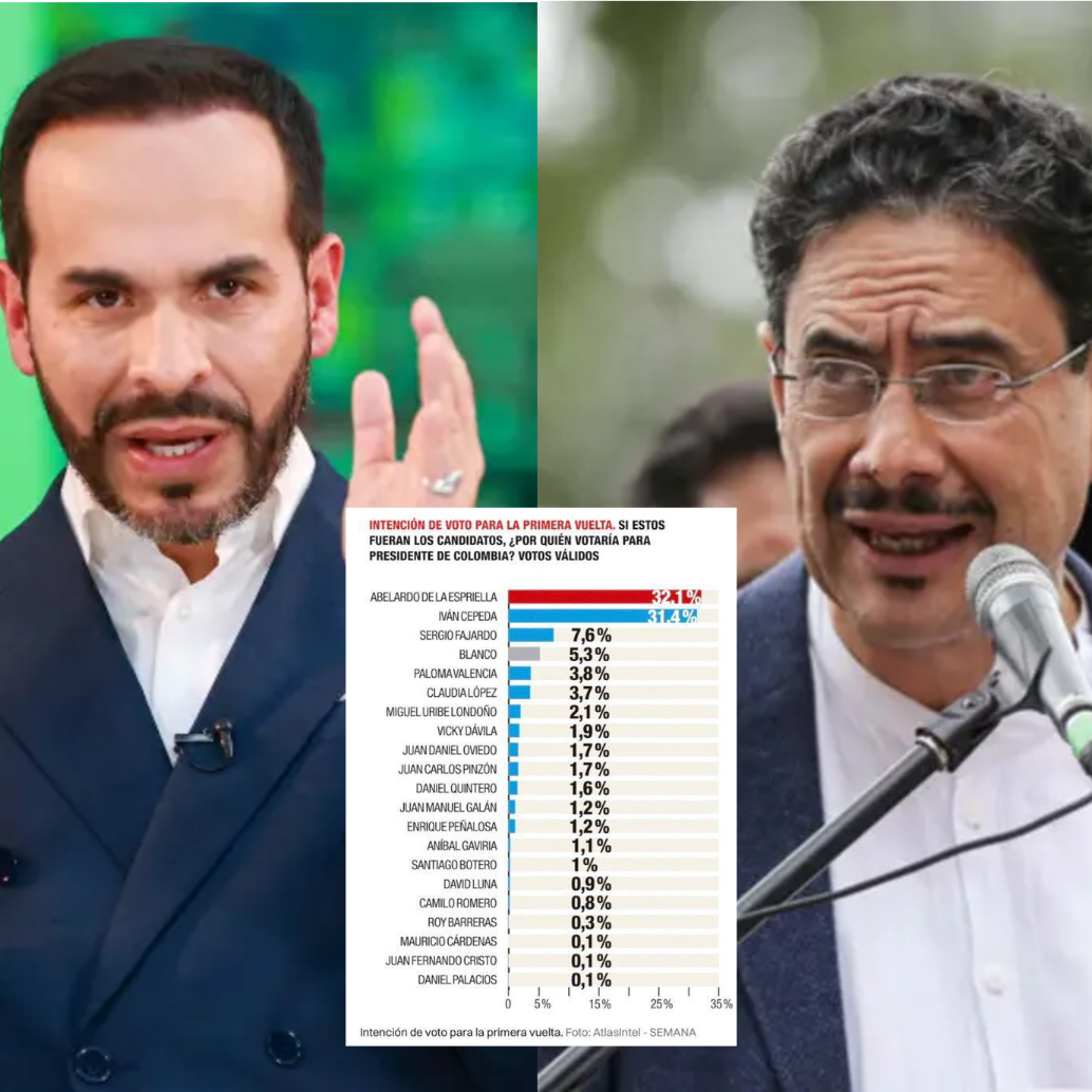 Abelardo de la Espriella e Iván Cepeda. Fotos: El Colombiano - Colprensa